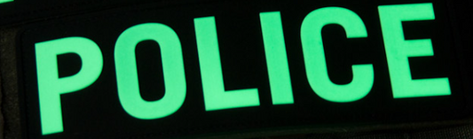 POLICE 6X2 PVC ID PATCH