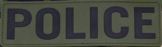 POLICE 10X3 PVC ID PATCH
