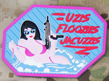 UZIS FLOOZIES JACUZZIS PVC MORALE PATCH