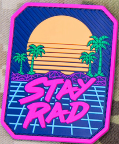 STAY RAD PVC MORALE PATCH