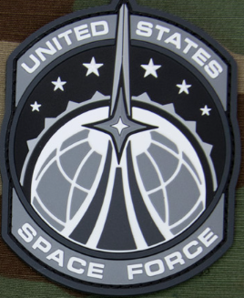 UNTIED STATES SPACE FORCE PVC MORALE PATCH