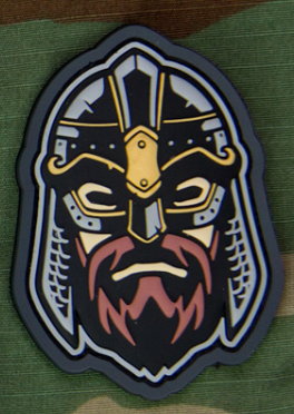 VIKING WARRIOR HEAD 2 PVC MORALE PATCH – Armed Forces Supply