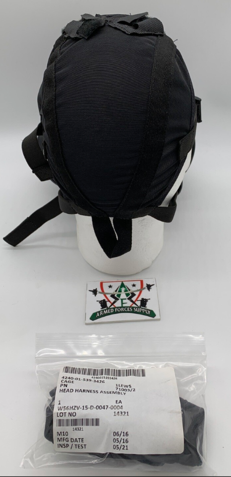 Avon M50 / 53 / FM50 JSGPM Skullcap Head Harness NSN#4240-01-539-3426 P/N 71003/2