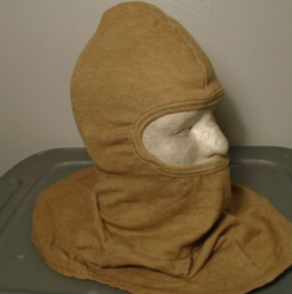 PBI GOLD HOOD BALACLAVA FACE MASK FLAME RESISTANT
