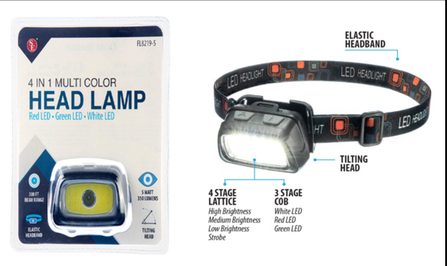 4-IN-1 HEADLAMP