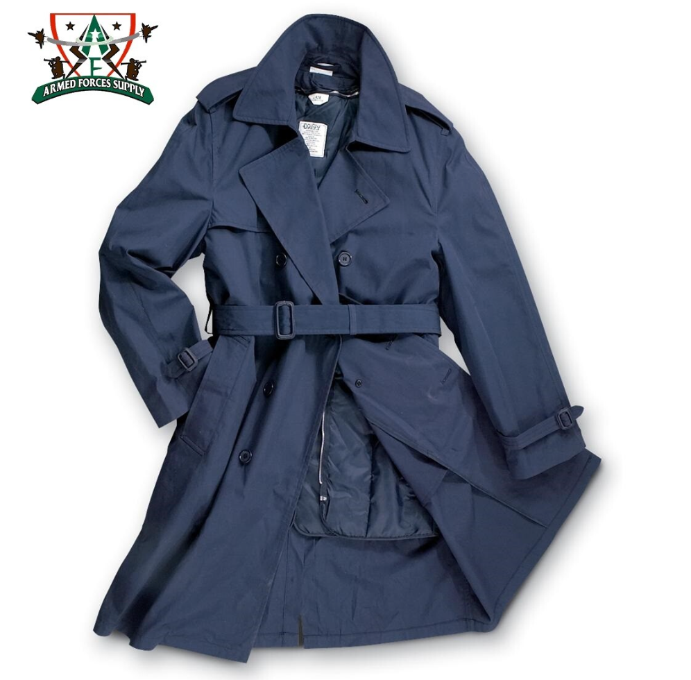 USAF US AIR FORCE ALL WEATHER COAT TRENCH COAT