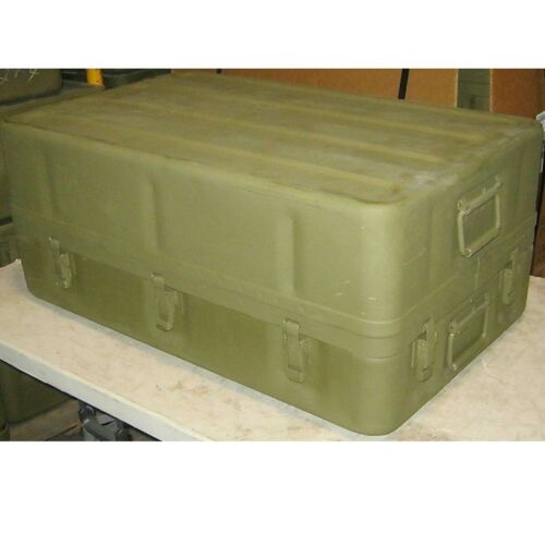 MILITARY MEDICAL CHEST TRANSPORT CASE STORAGE ALUMINUM BUGOUT BOX SURVIVAL