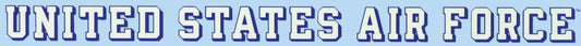 Mylar Decal - Air Force Window Strip