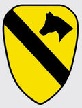 Mylar Decal - 1st Cavalry Division Badge