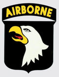 Mylar Decal - 101st Airborne CSIB