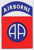 Mylar Decal - 82nd Airborne CSIB