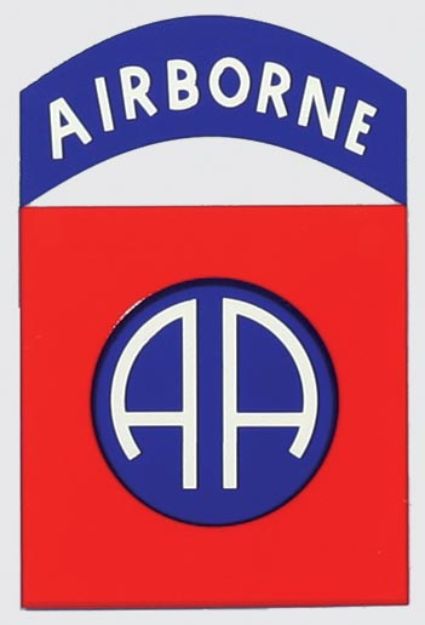 Mylar Decal - 82nd Airborne CSIB