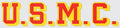 Mylar Decal - U.S.M.C.