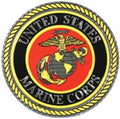 Embossed Foil - Marine Corps Crest