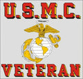 Mylar Decal - U.S.M.C. Veteran