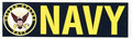Sticker - Navy Crest