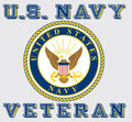 Mylar Decal - Navy Veteran