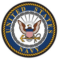 Sticker - Navy Crest