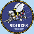 Mylar Decal - Seabees