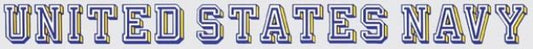 Mylar Decal - Navy Window Strip