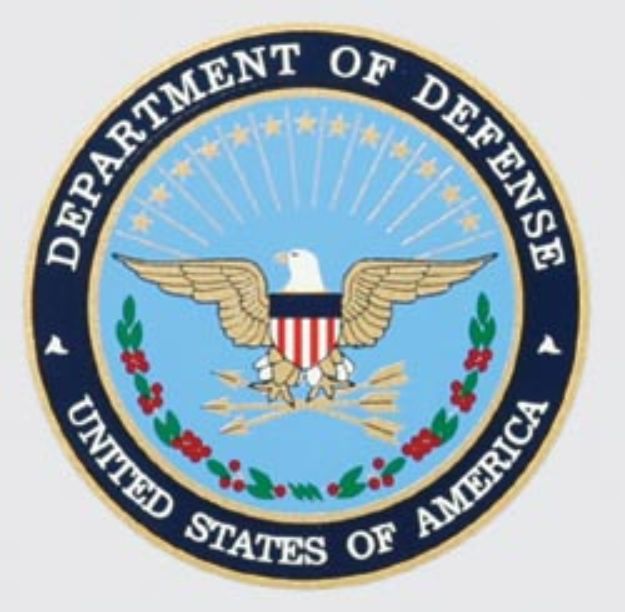 Mylar Decal - Department of Defense Crest