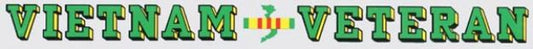 Mylar Decal - Vietnam Veteran Window Strip