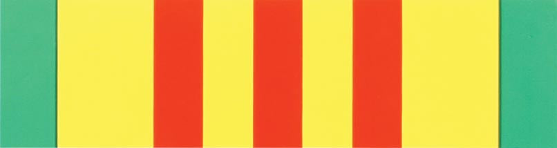 Vietnam Service Ribbon Sticker