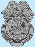 Mylar Decal - Military Police Badge