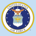 Mylar Decal - Air Force Emblem