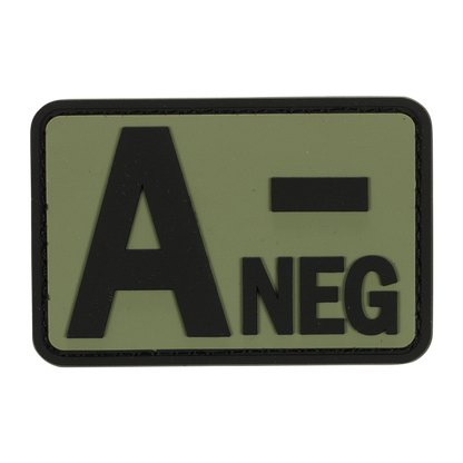 BLOOD TYPE PATCH PVC PATCH