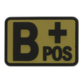 BLOOD TYPE PATCH PVC PATCH