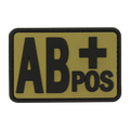 BLOOD TYPE PATCH PVC PATCH