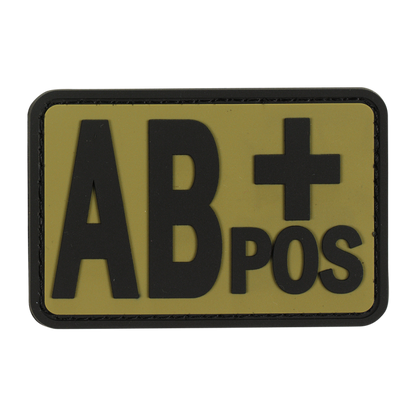 BLOOD TYPE PATCH PVC PATCH