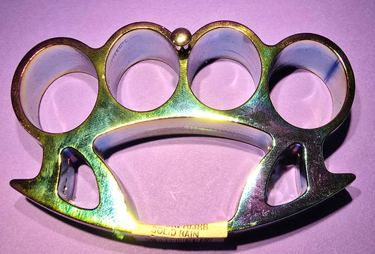 SMOOTH RAINBOW BRASS KNUCKLES