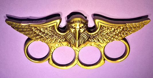 BRONZE OWL BRASS KNUCKLES
