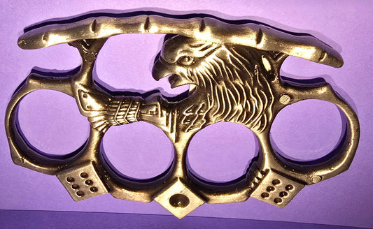 GREY DICE BRASS KNUCKLES