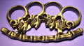 GOLD SKULL PAPER WEIGHT