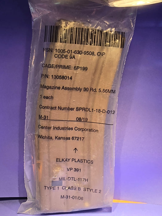 NEW COYOTE M4/M16 AR .223/5.56 MAGAZINE BLUE FOLLOWER