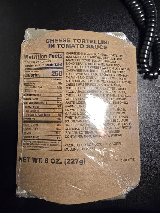 CHEESE TORTELLINI IN TOMATO SAUCE