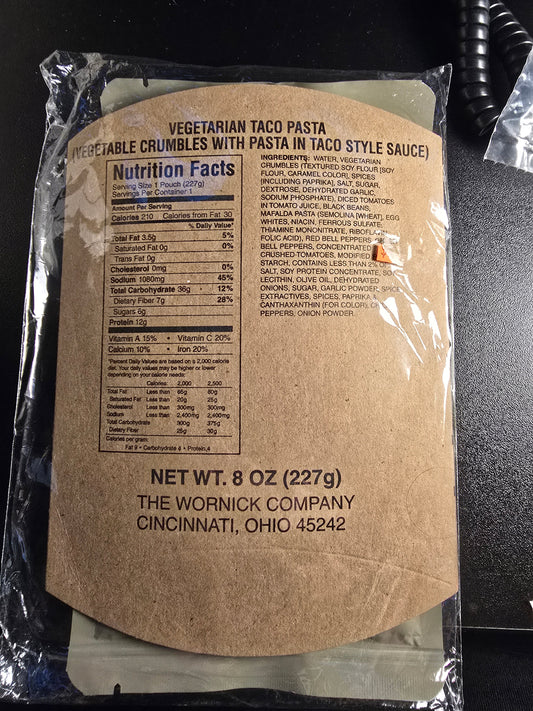 VEGATARIAN TACO PASTA