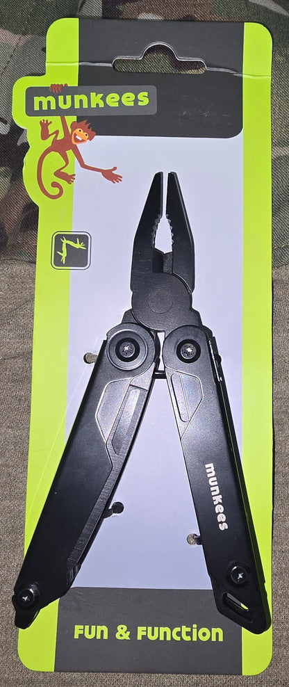 Munkees Knife and Scissors Black Line