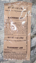 Military MRE Blackberry Jam