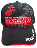 THE FEW, THE PROUD HAT W/ USMC EMBLEM SHADOW