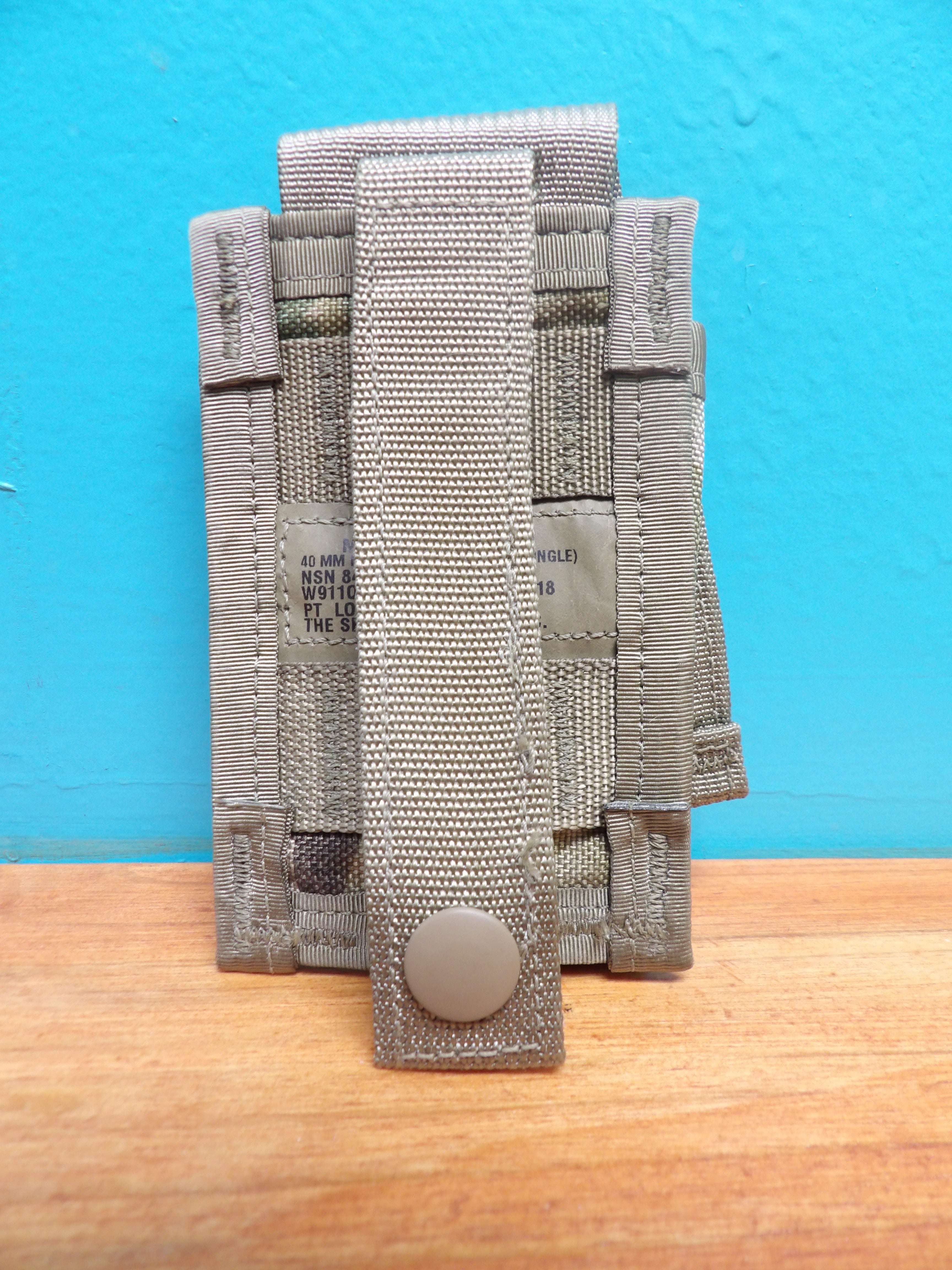 OCP MOLLE II 40 MM HIGH EXPLOSIVE POUCH (SINGLE)