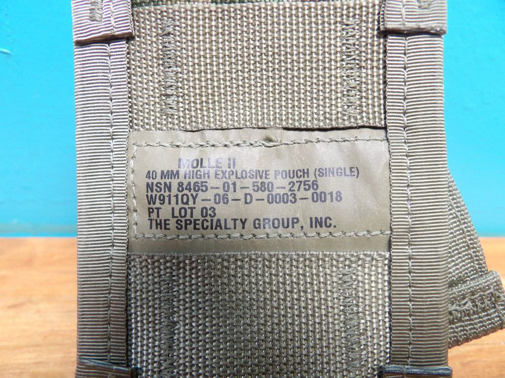 OCP MOLLE II 40 MM HIGH EXPLOSIVE POUCH (SINGLE)