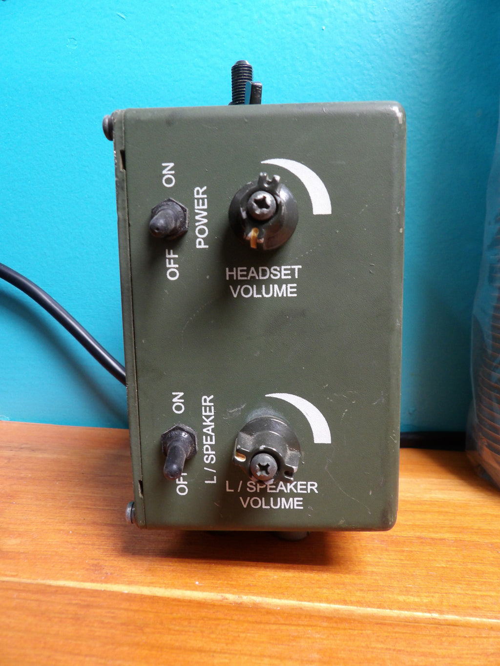 HARRIS RADIO AMPLIFIER LOUDSPEAKER RF-5980-SA001 NSN: 10181-5180-01
