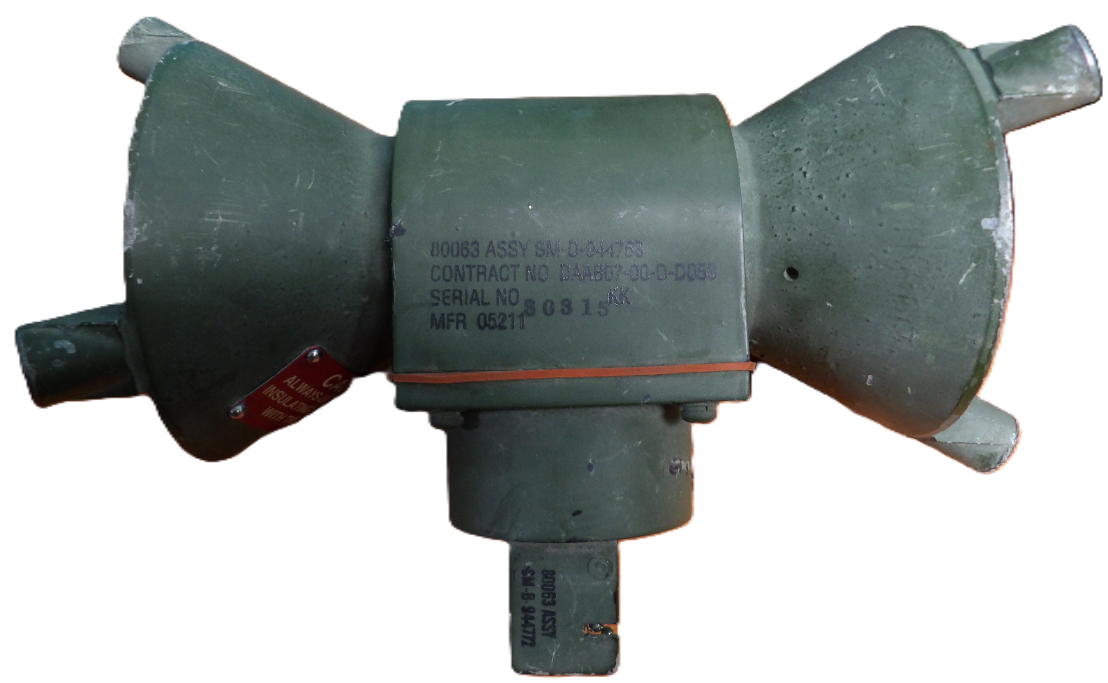 MILITARY RADIO ANTENNA COUPLER FEEDCONE COMMUNICATIONS UNIT