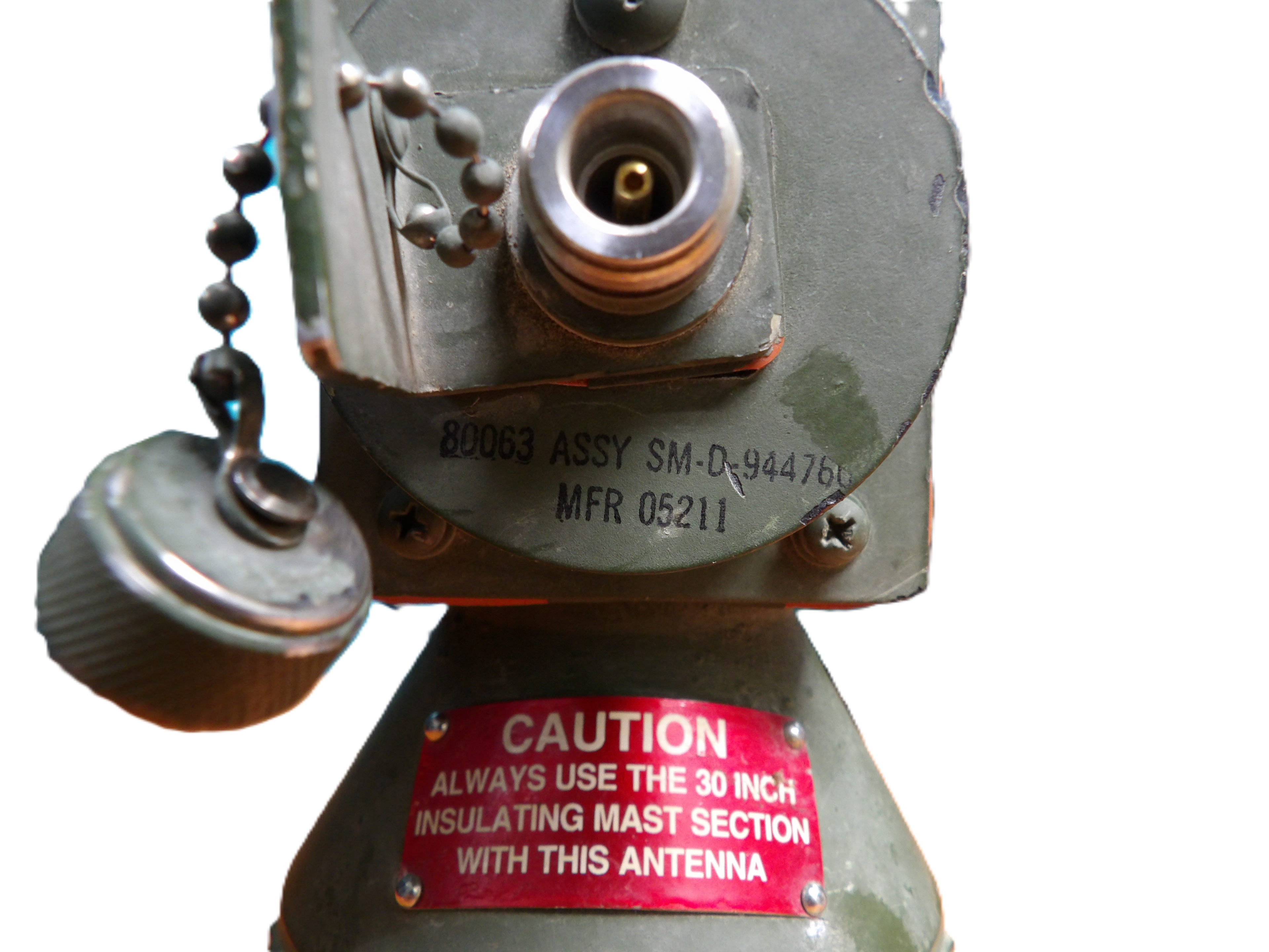 MILITARY RADIO ANTENNA COUPLER FEEDCONE COMMUNICATIONS UNIT