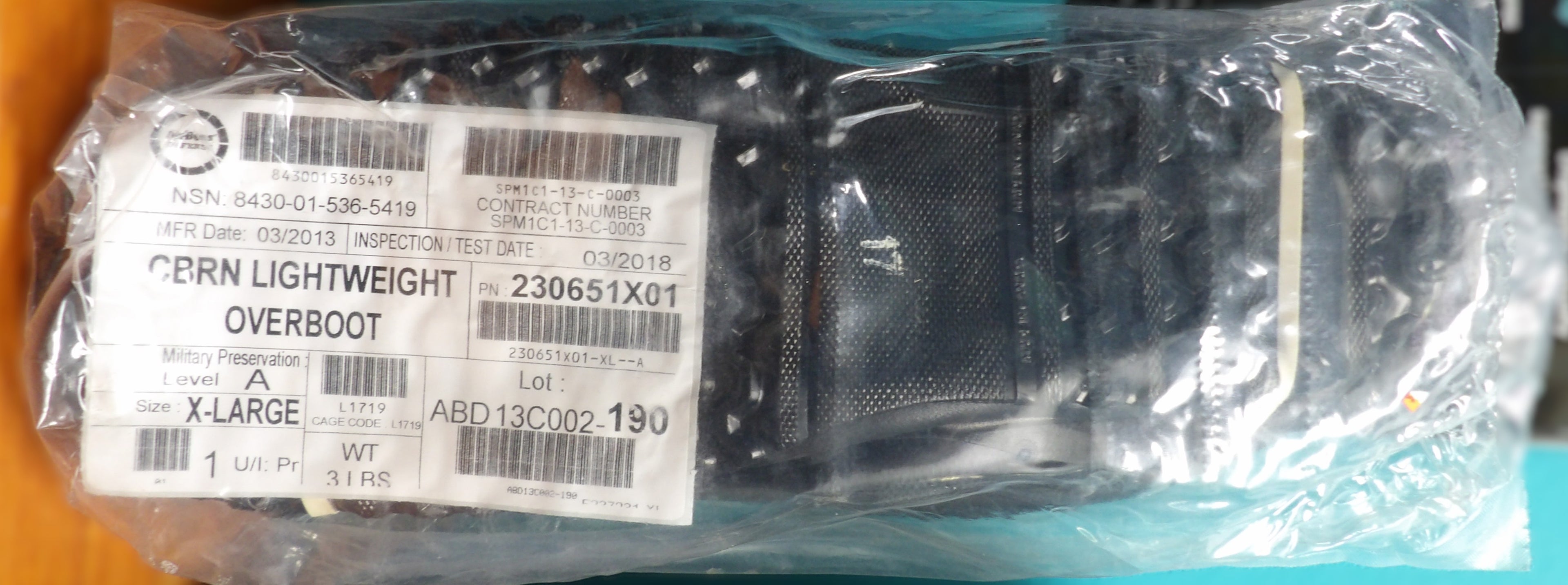 USGI AIRBOSS DEFENSE LIGHTWEIGHT OVERBOOT