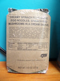 CREAMY SPINACH FETTUCCINE ENTREE